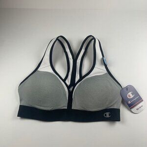 Champion Womens Activewear Curvy Medium-Impact Racerback Sports‎ Bra Size XS NWT